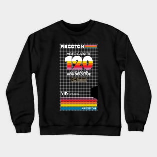 Retro VHS Tape Crewneck Sweatshirt